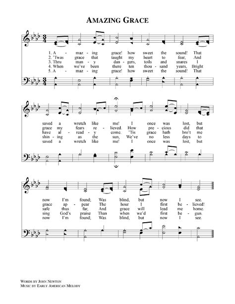 ans hymn lyrics|Amazing Grace > Lyrics .